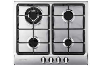 Rangemaster 4 Burner Gas Hob - Stainless Steel.